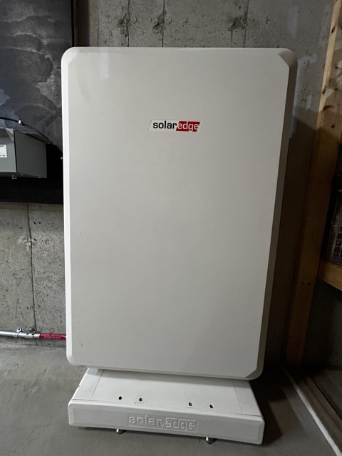 SolarEdge 10 kW home battery, a whole home backup solution. Cumberland