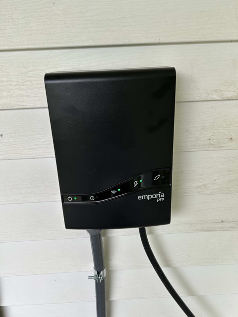 New Emporia Pro EV Charger Install, Freeport, ME